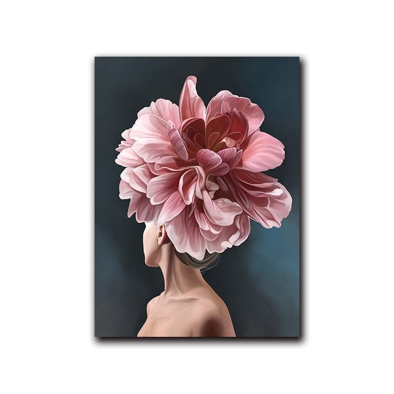 shop prices Blushing Elegance Abstract Flowers wall & Colorful Art