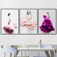 CloudShop Art Painting Canvas Print  30x40cm 3 Piece Set flower-skirts Canvas Frame Wrap - Ready to Hang