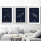CloudShop Art Painting Canvas Print  40x50cm A - Bahrain formula-1-track-circuit-maps