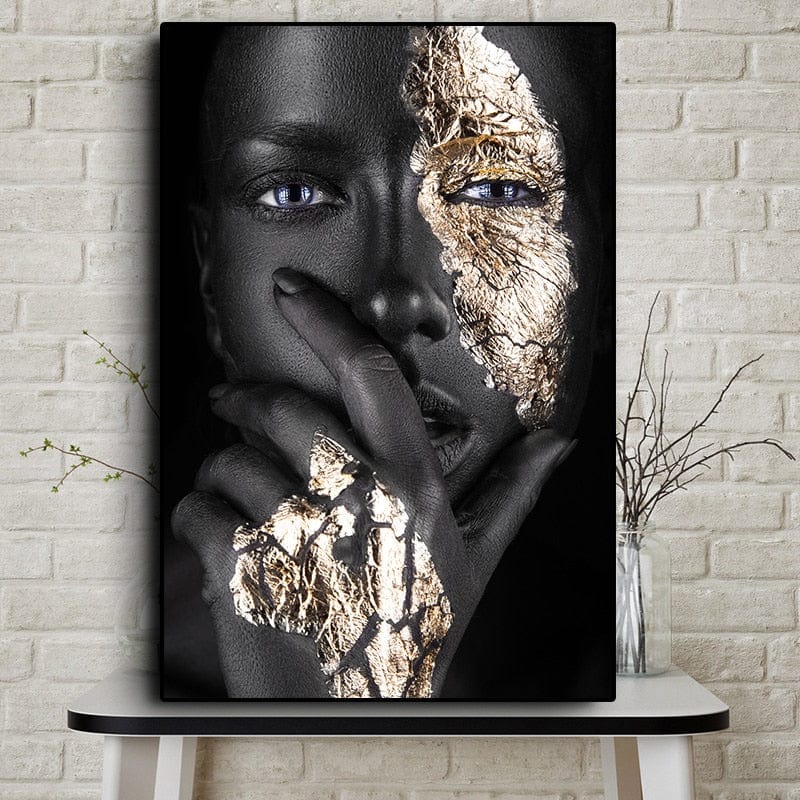 CloudShop Art Painting Canvas Print magical-african-women 30x40cm Magical African Woman 1 Canvas Print - With Wrap Frame