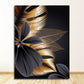 CloudShop Art Painting Canvas Print serene-gold-leaf 120x170cm Canvas Frame Wrap - Ready to Hang 