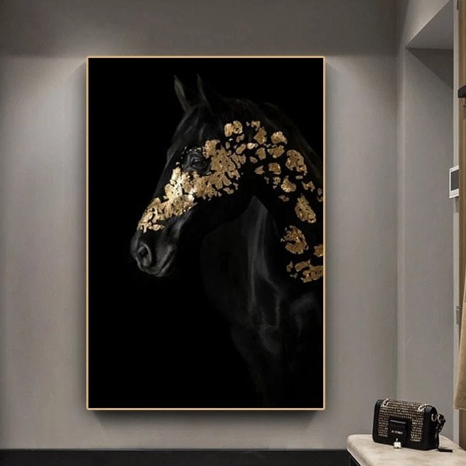CloudShop Art Painting Canvas Print the-holy-horse 30x40cm Canvas Print - With Wrap Frame 