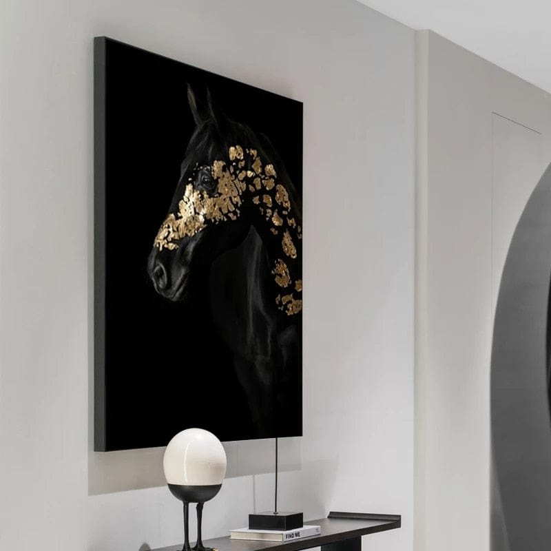 CloudShop Art Painting Canvas Print the-holy-horse 60x90cm Canvas Print - With Wrap Frame 