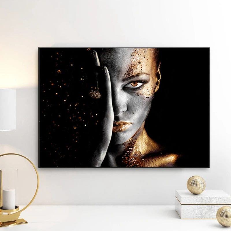 CloudShop Art Painting Canvas Print the-luxury-stare 30x40cm Canvas Print - With Wrap Frame 