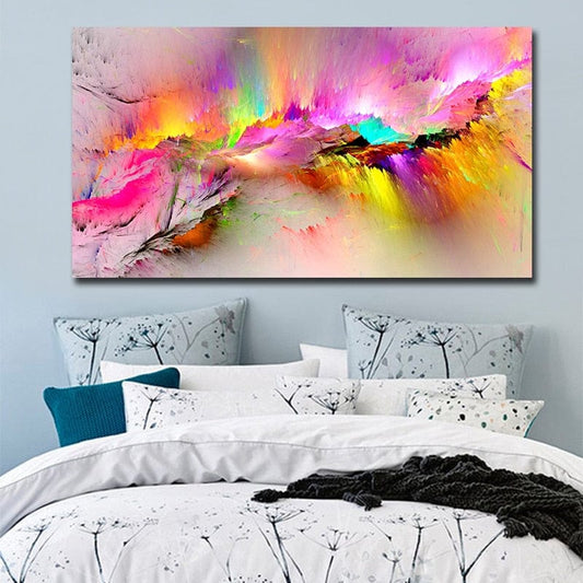 CloudShop Art Painting Canvas Print the-unreal-aurora 30x60cm Canvas Frame Wrap - Ready to Hang 
